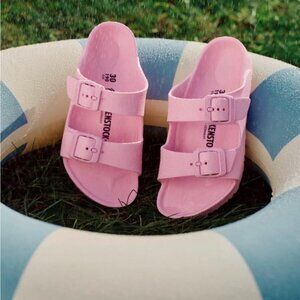 Birkenstock Arizona Pink Girls Sandals Classic Size 30 Adjustable
